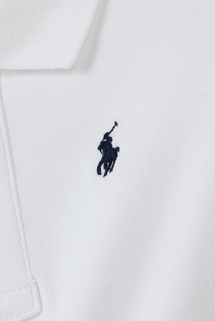 Kids Logo Embroidered Polo Shirt
